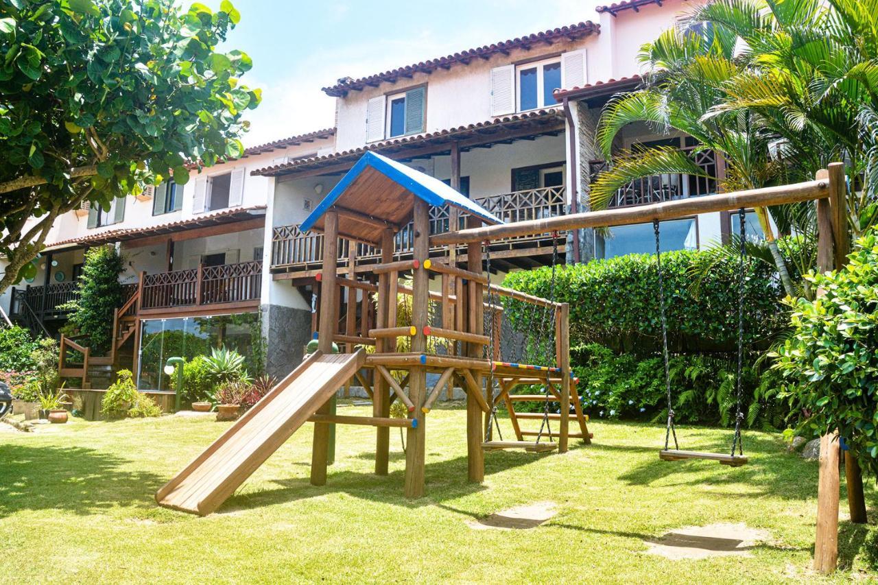 Casa Pe Na Areia Com Varanda Gourmet Em Buzios Rj Eksteriør bilde